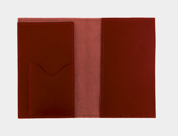 JH #58 Passport Cover Wine Leather