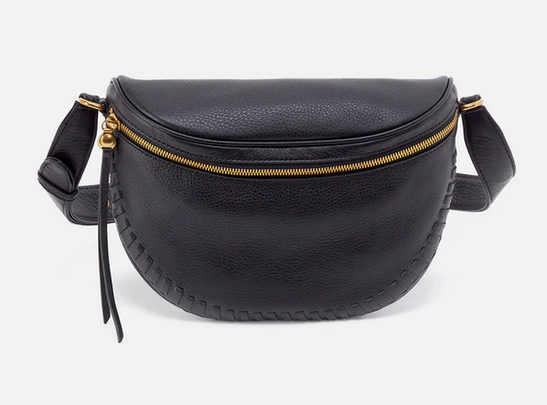 Hobo Juno Belt Bag Whipstitch - Black