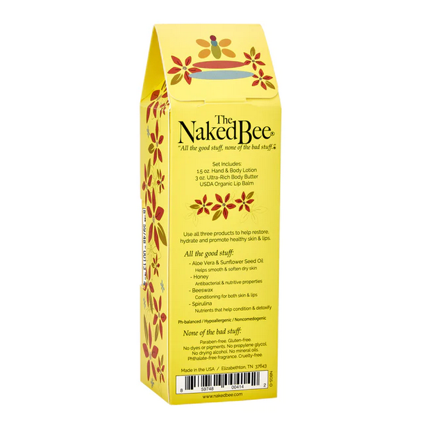 Naked Bee Gift Set - Orange Blossom Honey