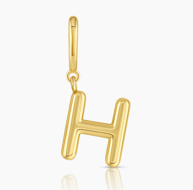 Gorjana Helium Parker Alphabet Charm