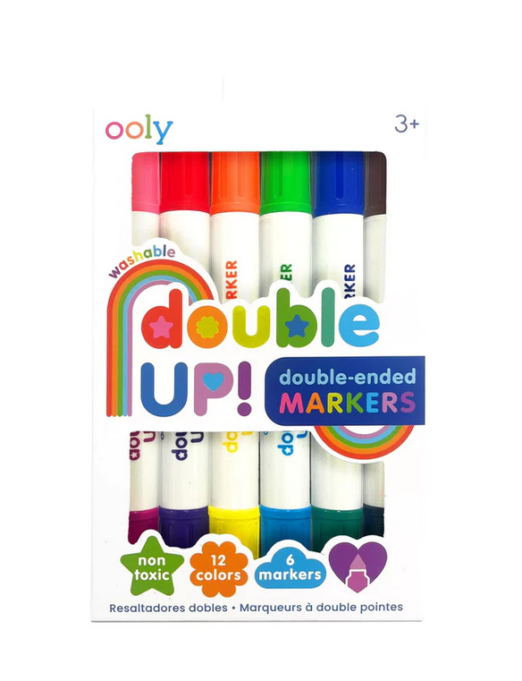 OOLY Double Up! Double Ended Markers