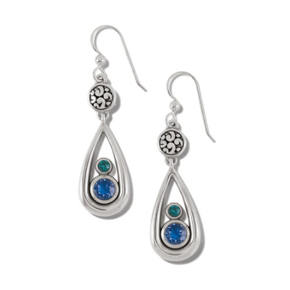 Brighton Elora Gems Sapp Teardrop Earrings