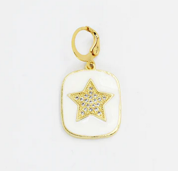 Treasure Jewels Medal Star Charm