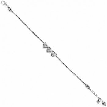 Brighton Enchanted Hearts Anklet