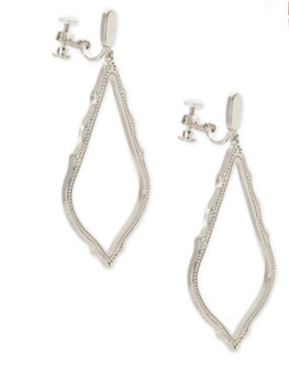 Kendra Scott Sophee CLIP ON Earring in Silver