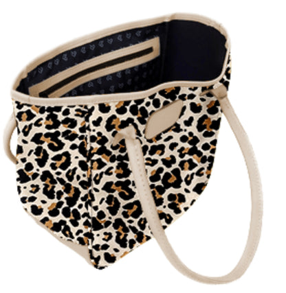 JH #566 Medium Holiday Tote- Leopard