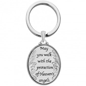 Brighton Guardian Angel Key Fob Silver