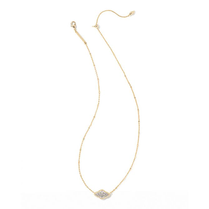 Kendra Scott Abbie Pendant Necklace Gold/Silver Mix