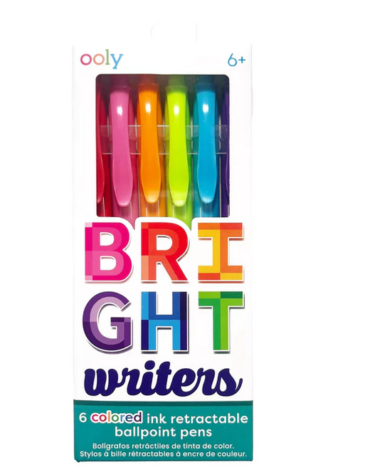 OOLY  Bright Writers Colored Ballpoint Pens