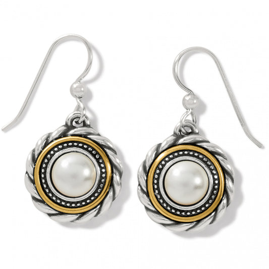 Brighton Meridian Golden Pearl FW Earrings