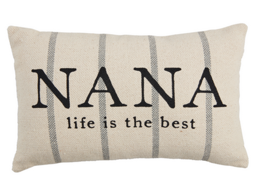 Nana Striped Pillow