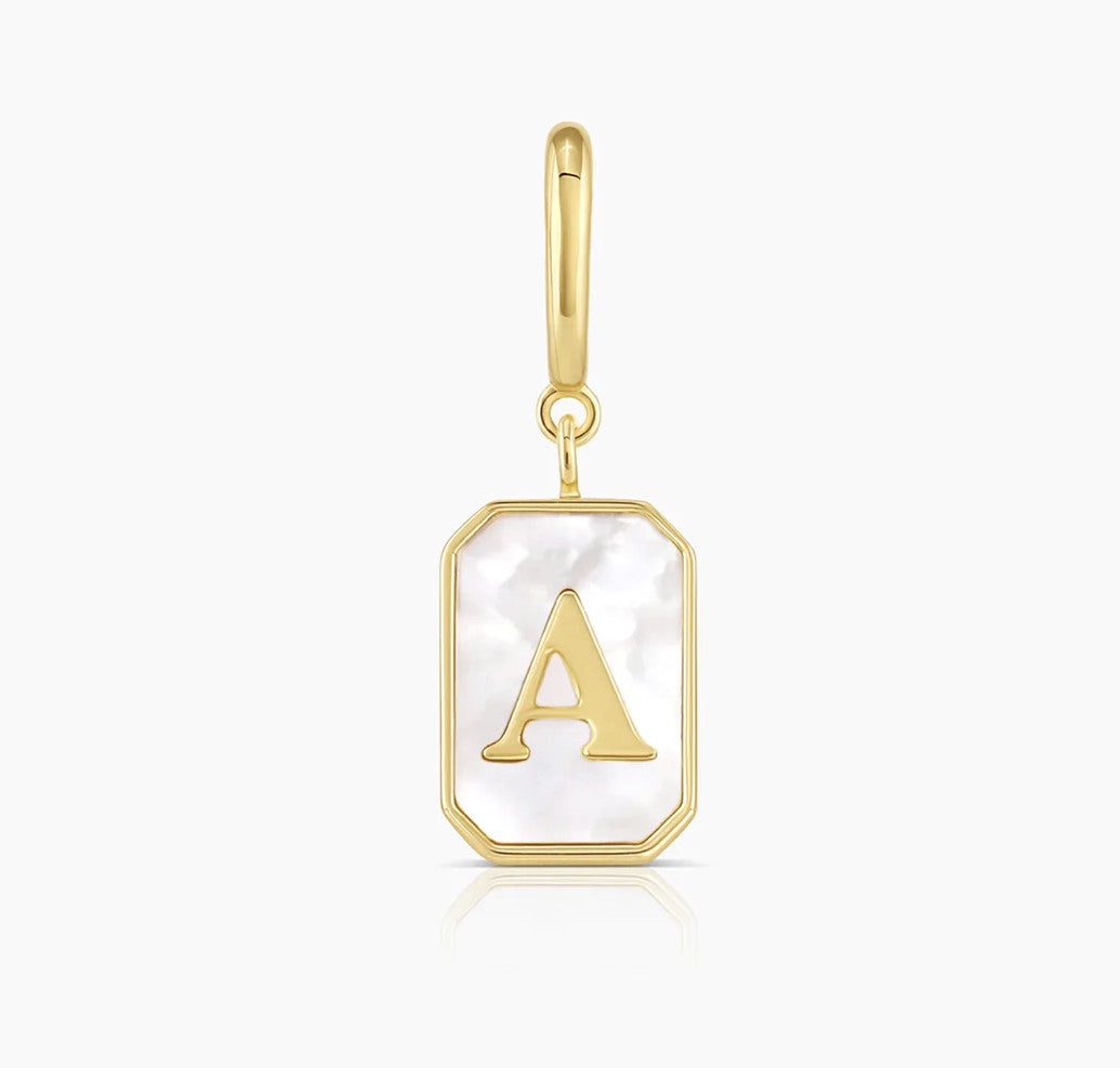 Gorjana Vintage Alphabet Parker Charm