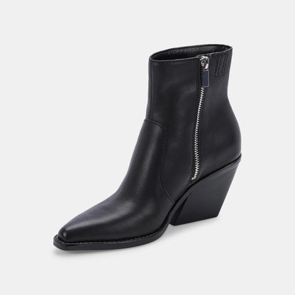 Dolce Vita Volli Black Leather Boots