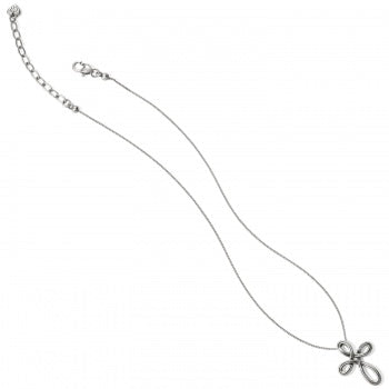 Brighton Interlok Petite Cross Necklace