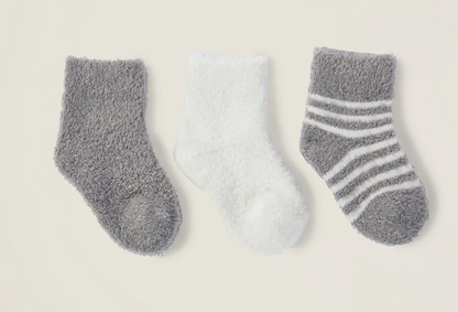 Barefoot Dreams CozyChic 2 Pair Infant Sock Set