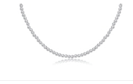 enewton 15" Choker Classic Sterling 3mm Bead