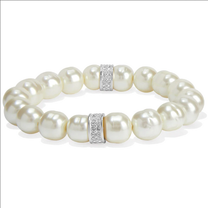 Brighton Meridian Petite Pearl Stretch Bracelet