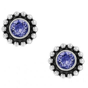 Brighton Tanzanite Twinkle Mini Post Earrings