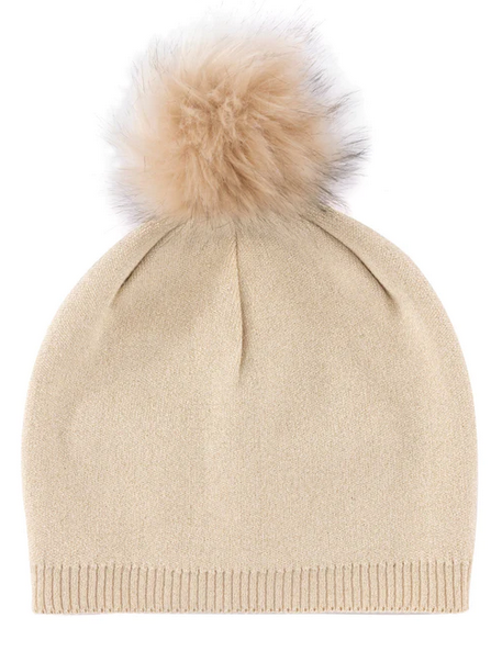 Maya Slouch Hat Champagne