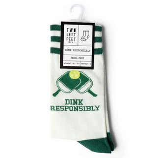 Two Left Feet - Dink Responsibly