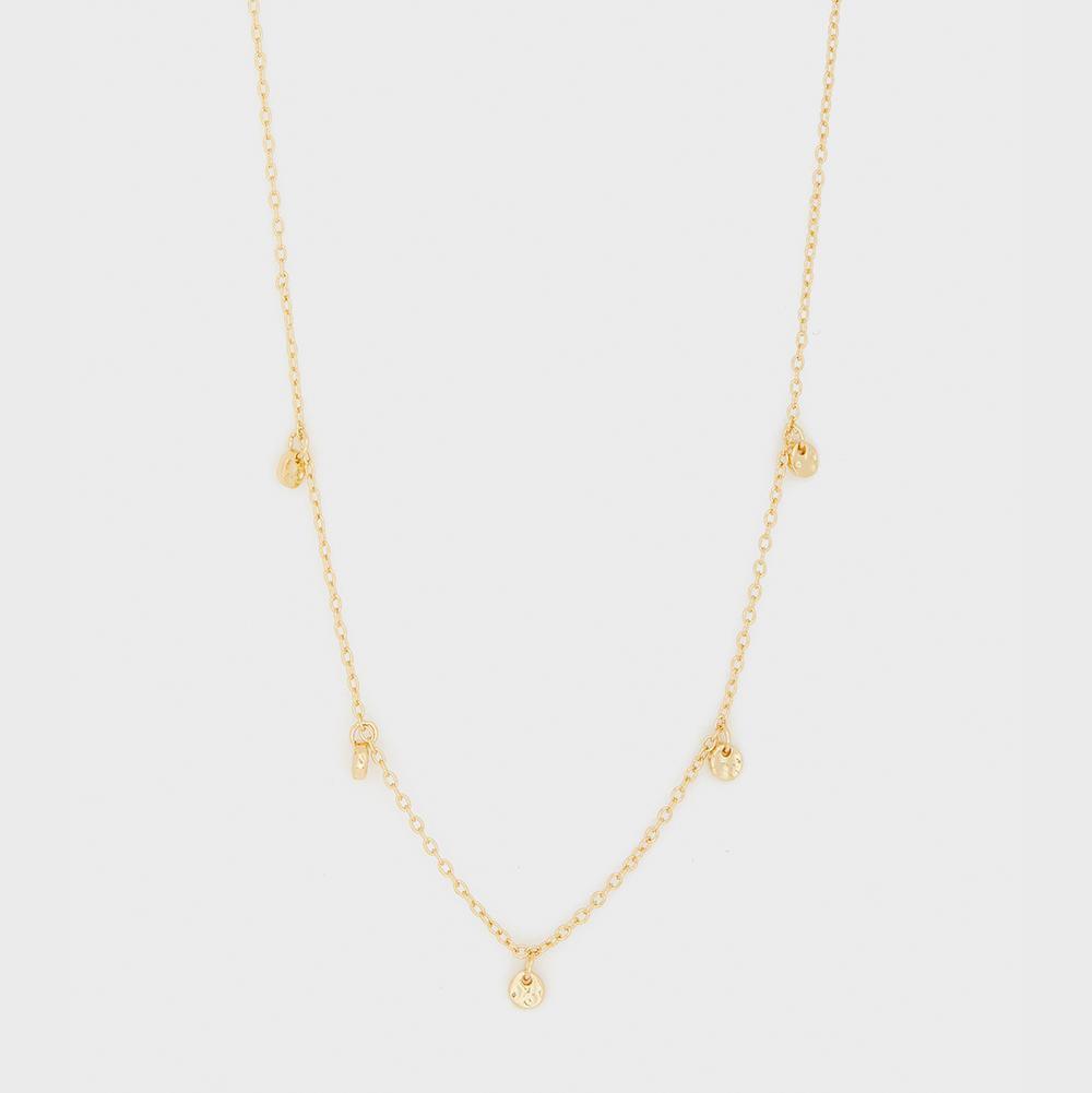 Gorjana 5 Disc Choker Gold