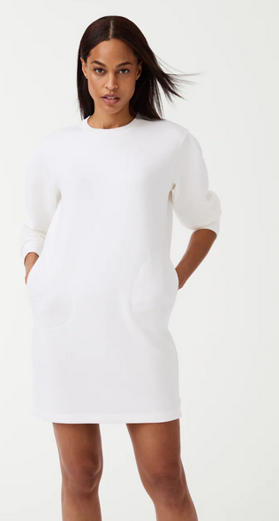 Spanx Crew Neck Dress Powder