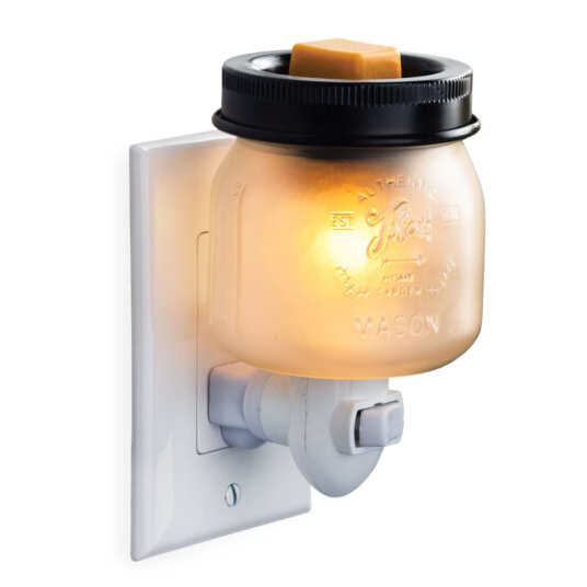 Pluggable Fragrance Warmer Glass Mason Jar