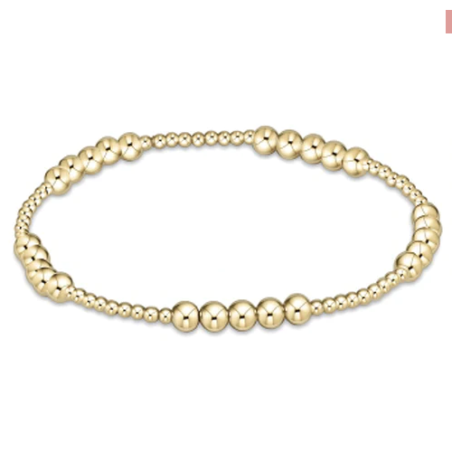 enewton Blissful 4mm Bead Bracelet - Gold