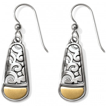 Brighton 2-Tone Catania French Wire Earrings