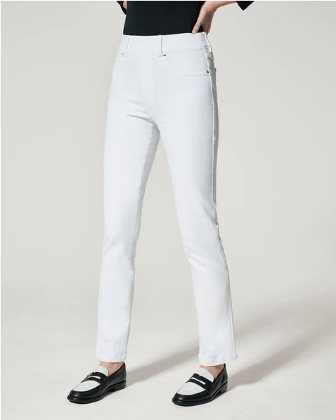 Spanx Straight Leg Jean White