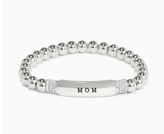 Brighton Meridian Petite Mom Stretch Bracelet - Silver, OS