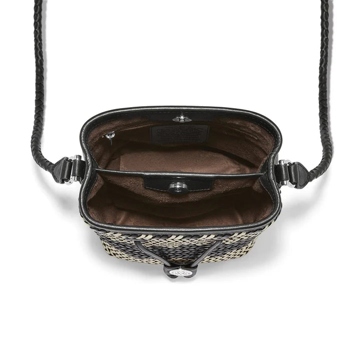 Brighton Ferrara Rossana Mini Bucket Via Vai Black