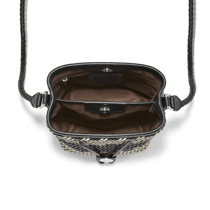 Brighton Ferrara Rossana Mini Bucket Via Vai Black