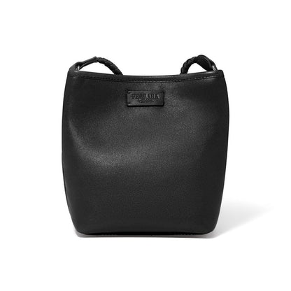 Brighton Ferrara Rossana Mini Bucket Via Vai Black