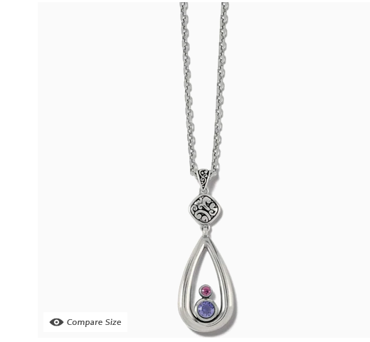 Brighton Elora Gems Tanz Teardrop Necklace