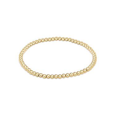 enewton Classic Gold 3mm Bead Bracelet