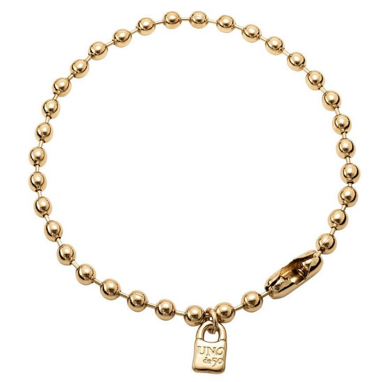 Uno De 50 Copito de Nieve Snowflake Necklace in Gold