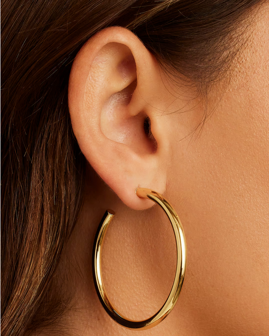 Gorjana Carter Statement Hoops- Gold