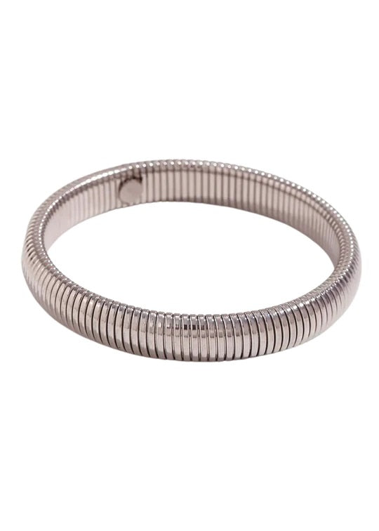 Hjane Silver Single Tube Bracelet