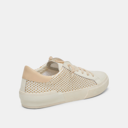 Dolce Vita Zina Tan Cream Sneaker