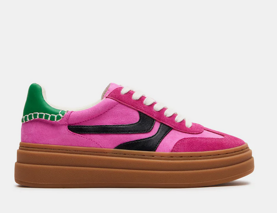 Steve Madden Dodge Pink Multi Sneakers