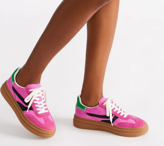 Steve Madden Dodge Pink Multi Sneakers