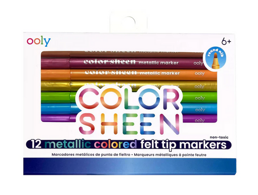 OOLY Color Sheen Metallic Markers