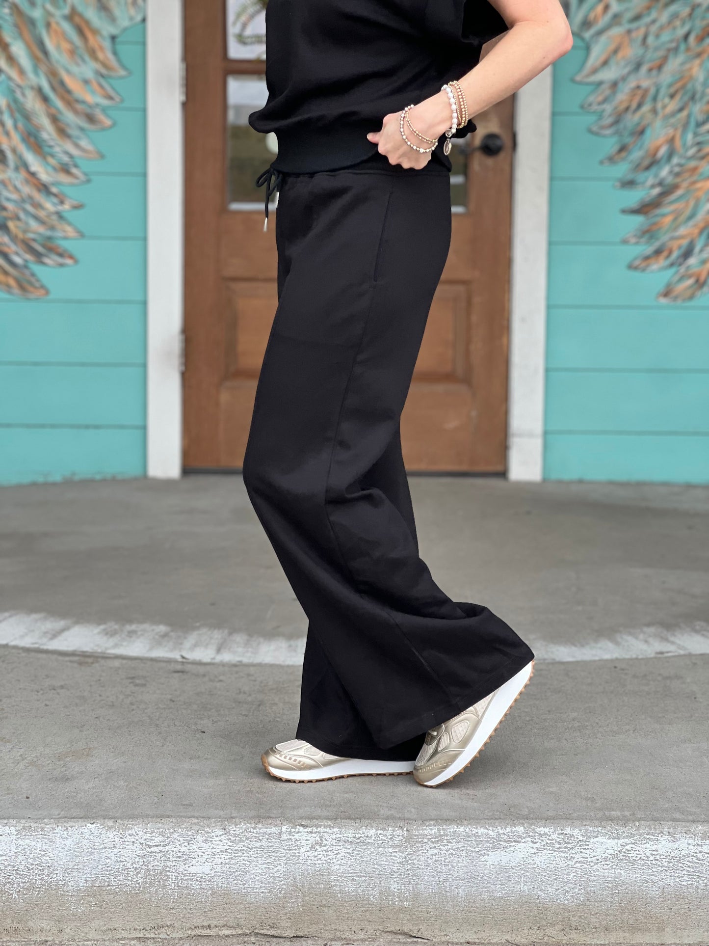 Black Wide Leg Pants