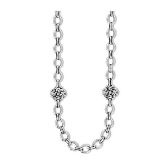 Brighton Interlok Knot Link Necklace