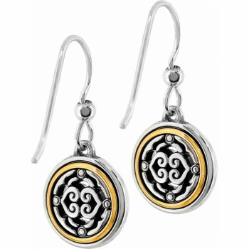 Brighton 2-Tone Intrigue French Wire Earrings