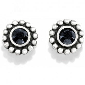 Brighton Black Twinkle Mini Post Earrings