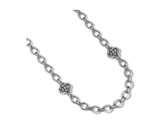 Brighton Interlok Knot Link Necklace