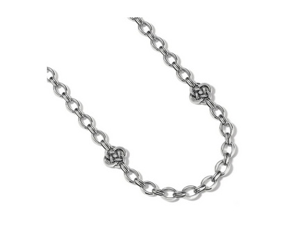 Brighton Interlok Knot Link Necklace