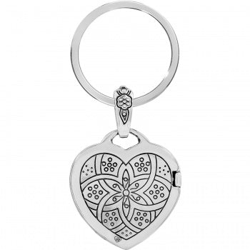 Brighton Floral Heart Key Fob